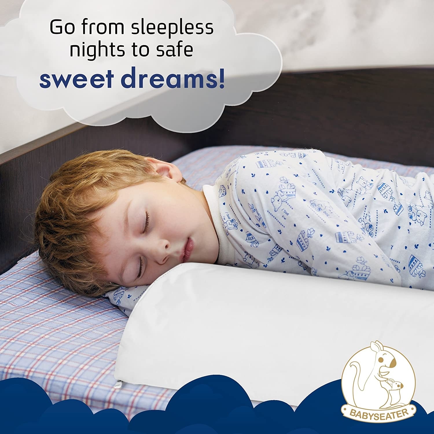 Kids store bed bumper