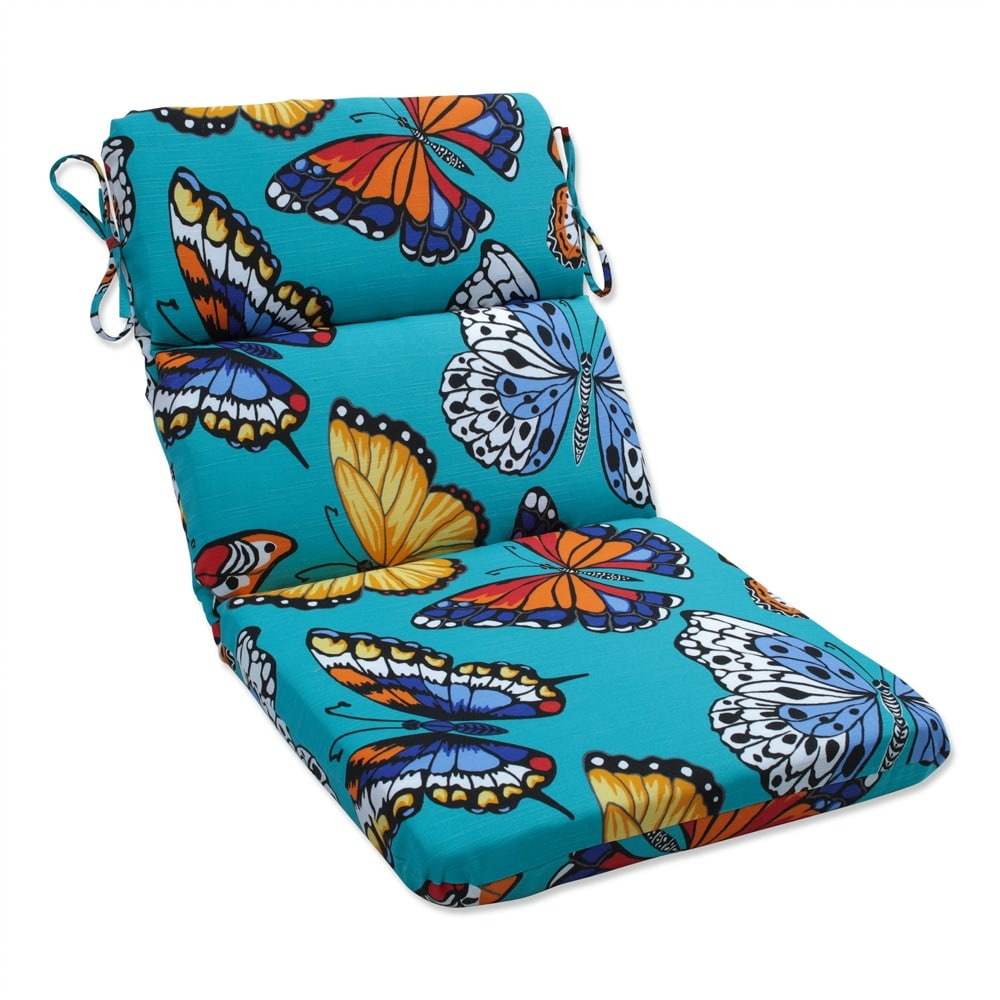 Turquoise lounge chair discount cushions