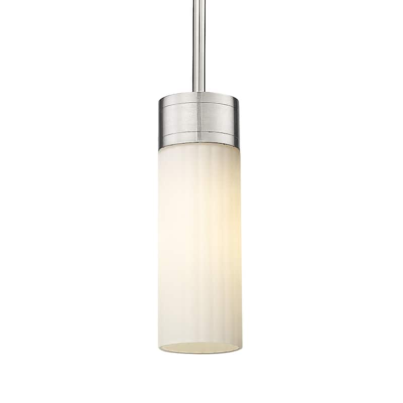 Innovations Lighting 429-1S-10-3 Empire Pendant Empire 3" Wide Mini - Satin Nickel / Matte White
