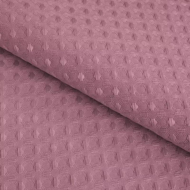 No Hook Waffle Weave Shower Curtain with Snap-in Liner