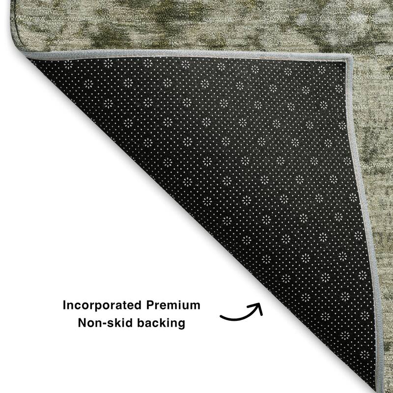 Premium Washable Super Soft Abstract Solid Mayfield Rug