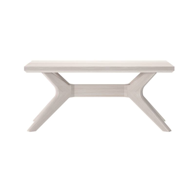 Plank and Beam Verso Rectangular Cross Leg Coffee Table - 40"