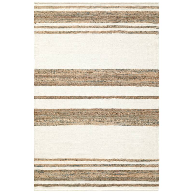 Terra by Obeetee Sona Baja Neutral Rug - Lavender/Ivory - 2'6" x 8'
