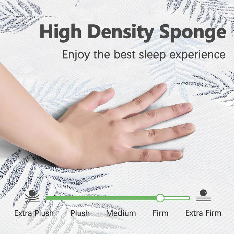 12 inch Firm Euro Top Hybrid Memory Foam Mattress