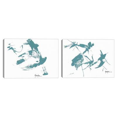 Serendipity 1 & 2 by Dan Houston Canvas Art Prints