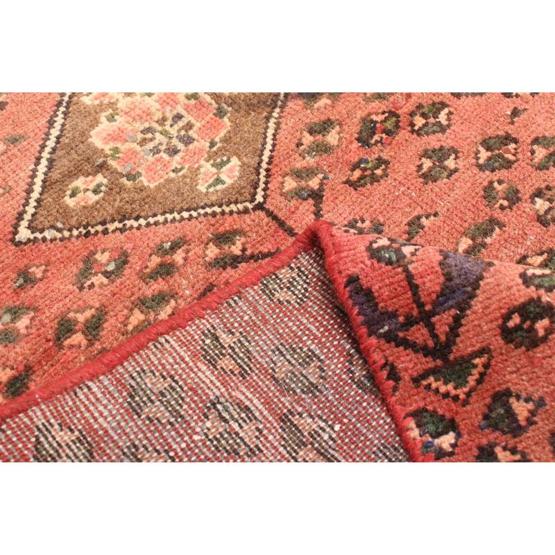 ECARPETGALLERY Hand-knotted Andelz Red Wool Rug - 2'11 x 5'7