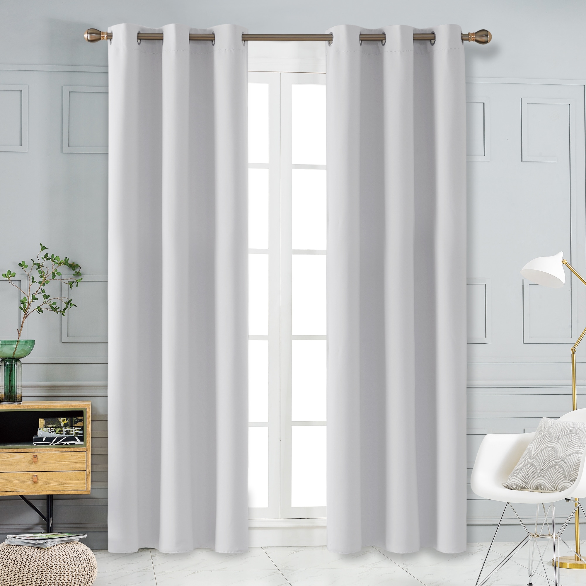Deconovo Insulated 42 Width Curtain Panel Pair (2 Panel)
