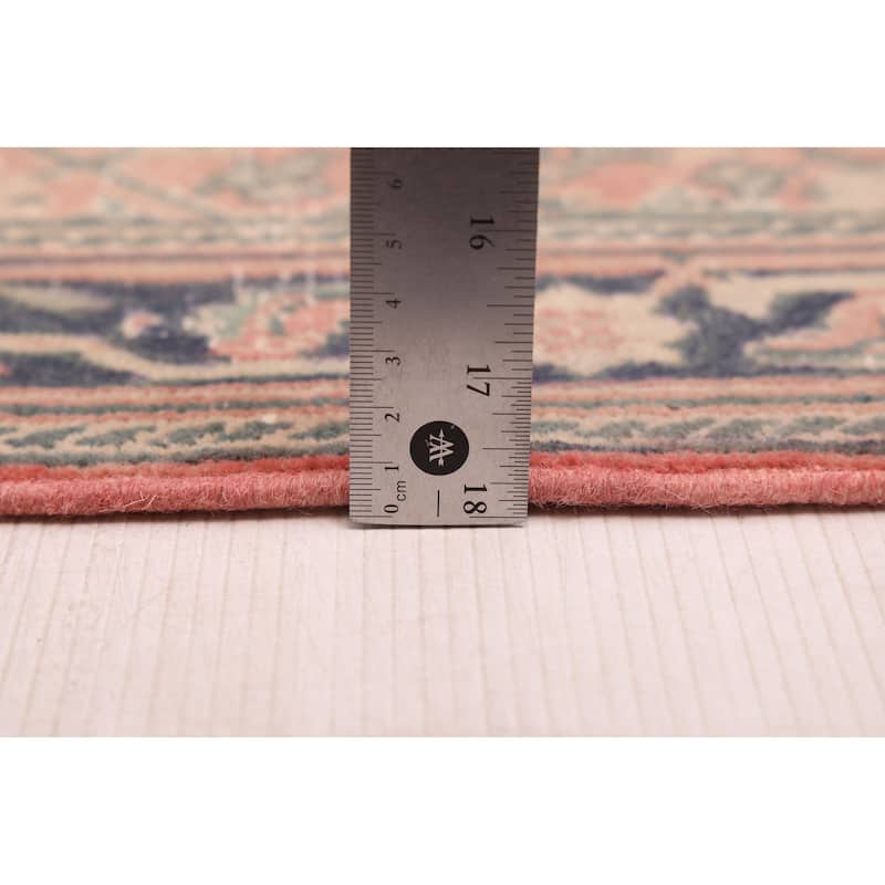 ECARPETGALLERY Hand-knotted Antalya Vintage Copper Wool Rug - 2'4 x 8'10