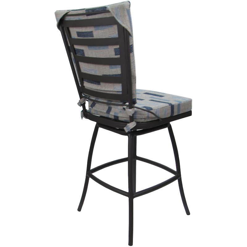Outdoor Bar Stool Counter 26" 30" Extra Tall 34" - Jamey without Arms