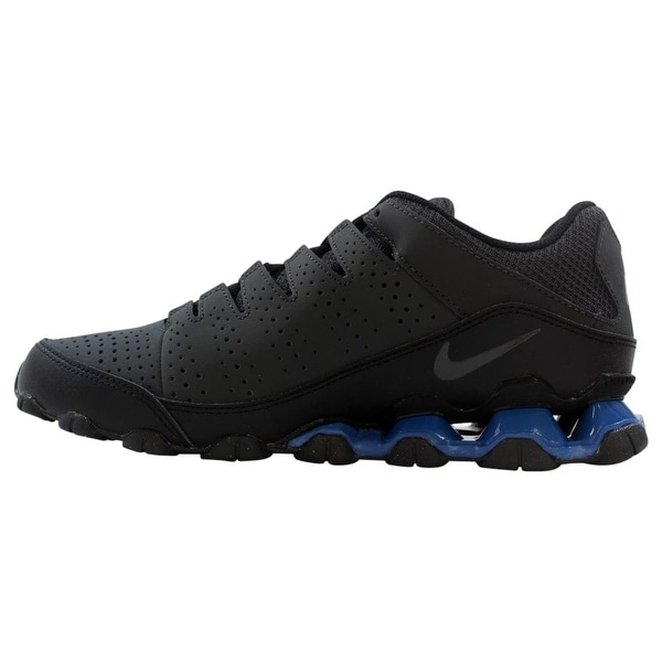 nike reax blue and black