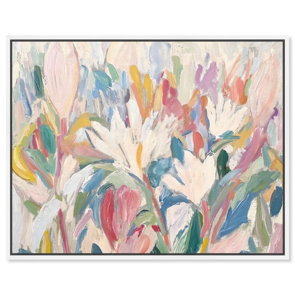 Morning Mist Bloom I Canvas by Art Remedy