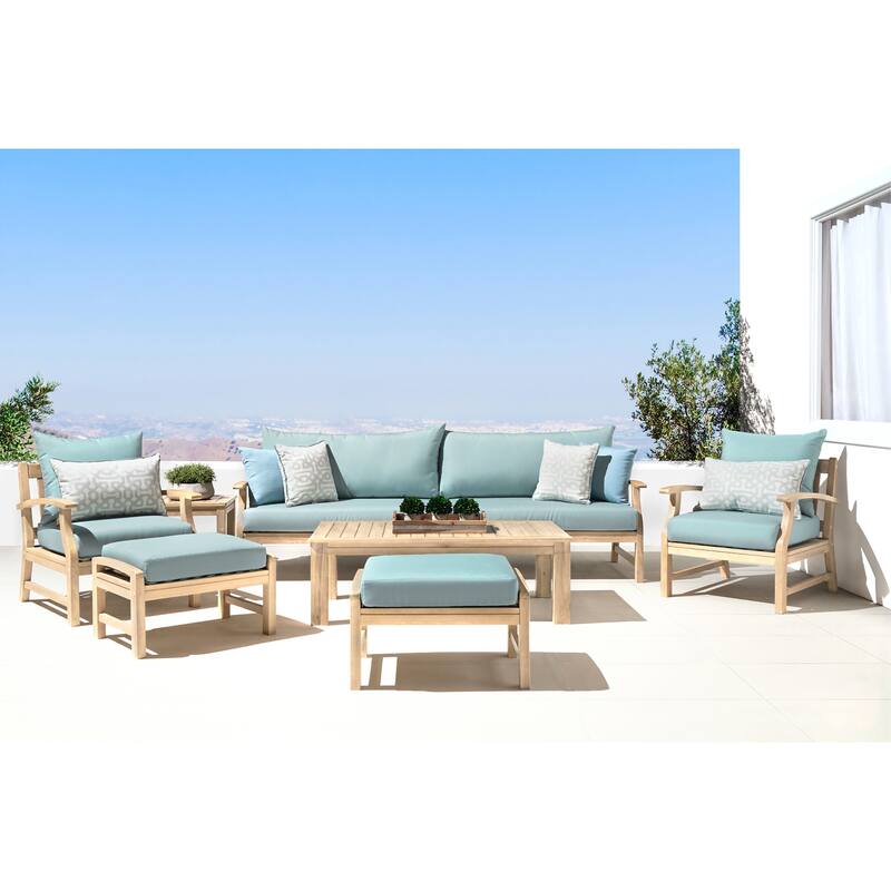 Kooper 19 Piece Sunbrella Outdoor Patio Estate Collection Seating Set