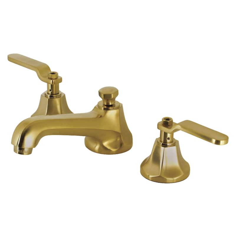 Whitaker 8 in. Widespread Bathroom Faucet - Brushed Brass
