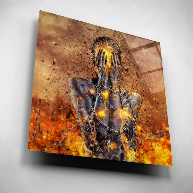 Epic Art 'Through Ashes Rise' by Mario Sanchez Nevado, Acrylic Glass Wall Art