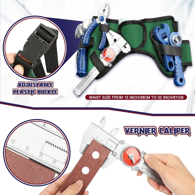 Kids Tool Set 52Pcs Pretend Play Tools Kit