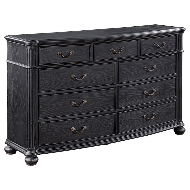 Celina Poster Upholstered Bedroom Set Black