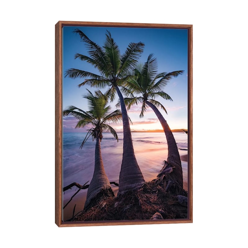 "Tropical Triple - Caribbean" by Stefan Hefele Framed