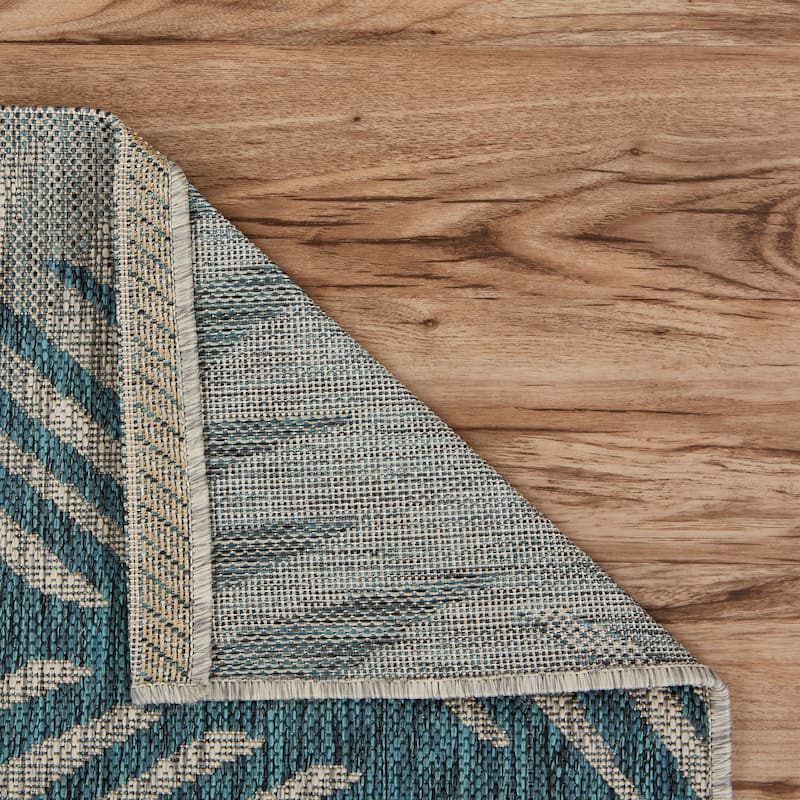 Sevita Minimal Palm Indoor/Outdoor Rug