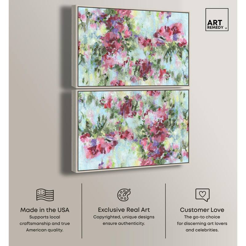 Elegant Woman Sparkle Canvas by Art Remedy