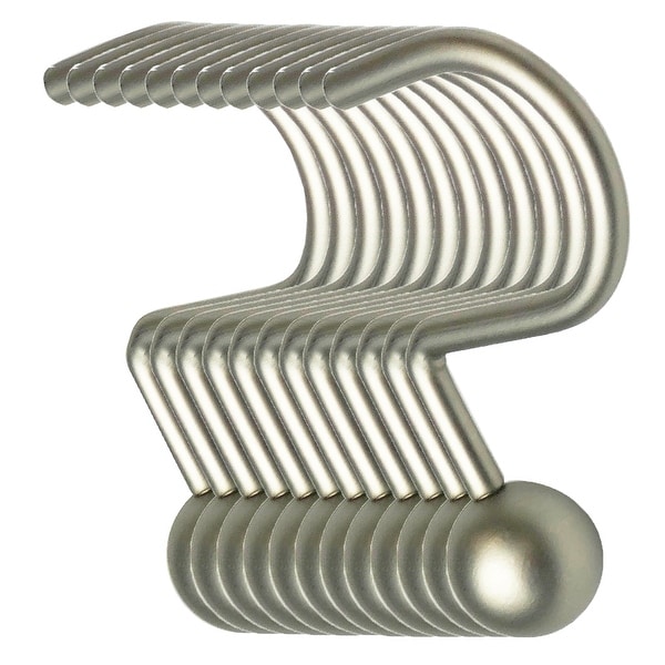 Croydex C-Type Shower Curtain Rings - Various Colour Options at Victorian  Plumbing UK