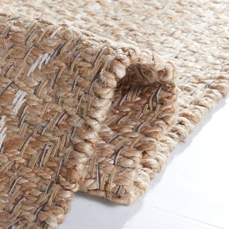 SAFAVIEH Handmade Cape Cod Senada Jute Tassel Rug
