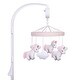 preview thumbnail 1 of 2, Unicorn Musical Crib Mobile - 15 in x 24 in x 10 in