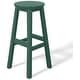 preview thumbnail 54 of 97, Laguna Hdpe All Weather Outdoor Patio 29" Round Bar Stool