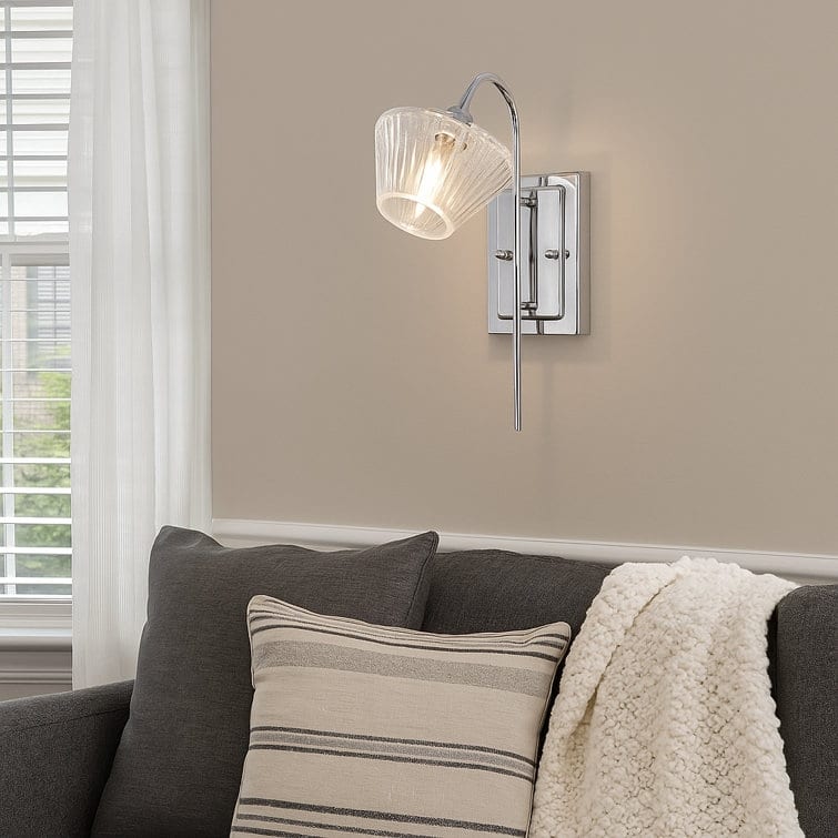 Acroma 1 - Light Glass Dimmable Wall Light Wallchiere Wall Sconce