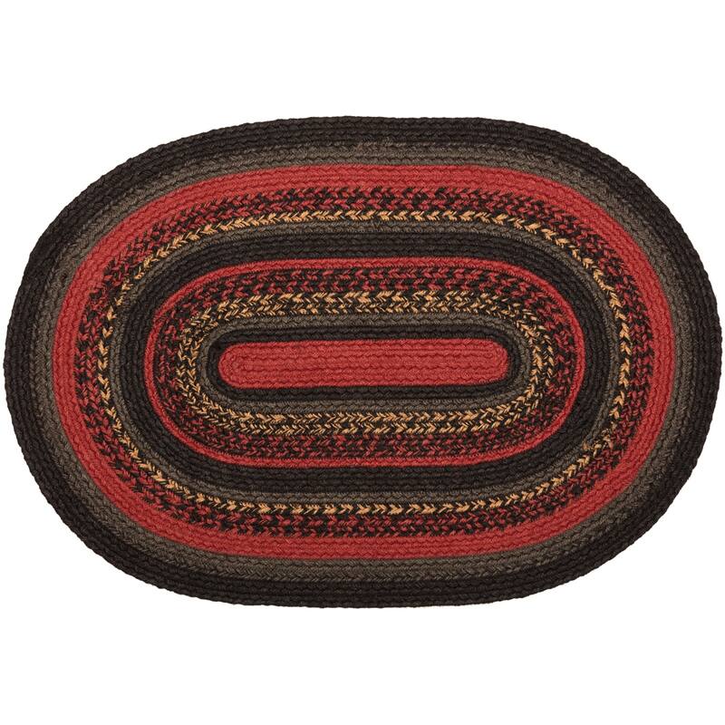 Cumberland Jute Rug Oval w/ Pad 20x30 - 20" x 30" Oval