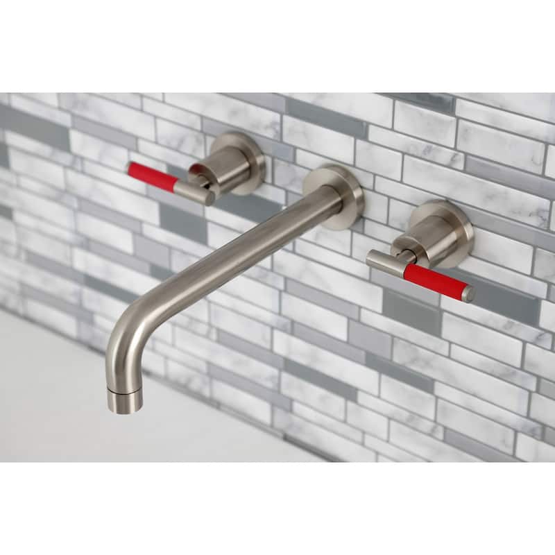 Kaiser Two-Handle Wall Mount Tub Faucet