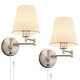 preview thumbnail 9 of 27, CO-Z Plug-in Swing Arm Wall Mount Sconce