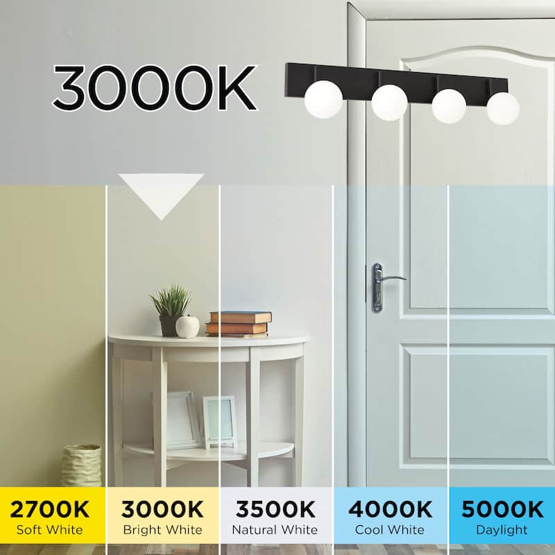 AFX METV3008L30D1 Metropolitan 3 Light 30" Wide LED Vanity Strip with