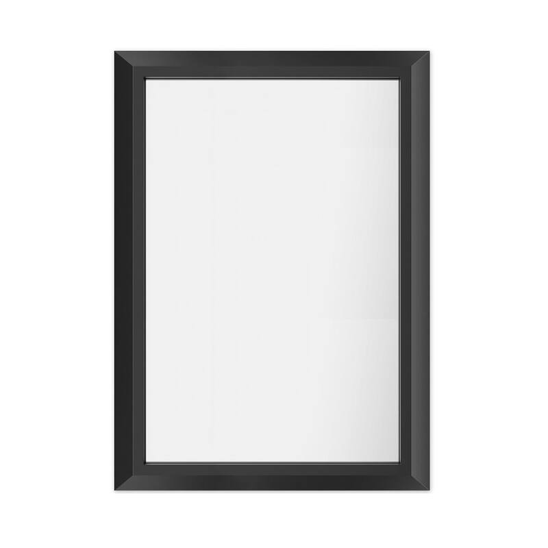 KIOTEE Full size Metal Bathroom Mirror with 5-Year Warranty