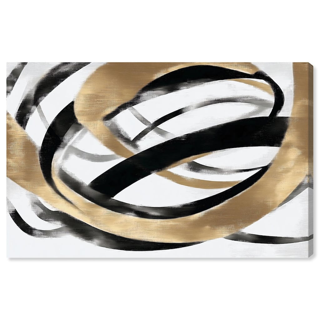 Loops of Luxury I Canvas by Art Remedy, Gallery Wrapped