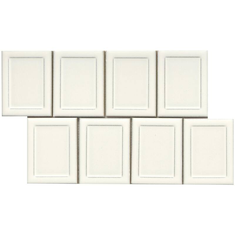 Emser Tile W50CUAD0914MOP Cuadro - 9" x 14" Square Wall Tile - Glossy,