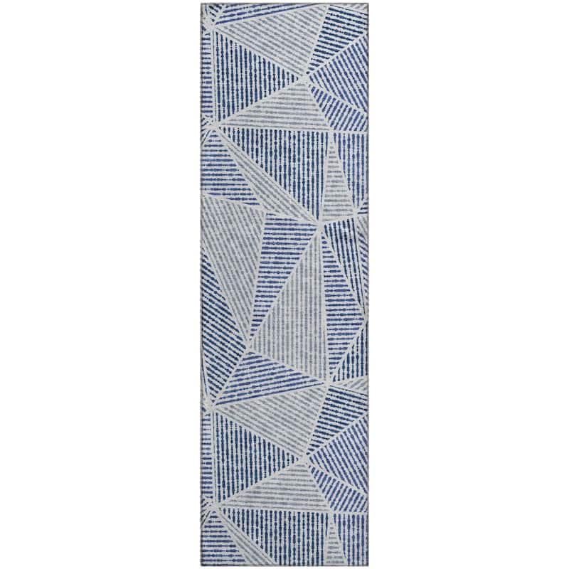 Premium Washable Super Soft Contemporary Mosaic Mayfield Rug