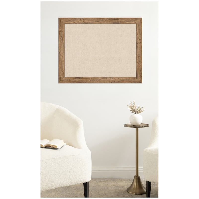 Kate and Laurel Pinboard Neutral Linen