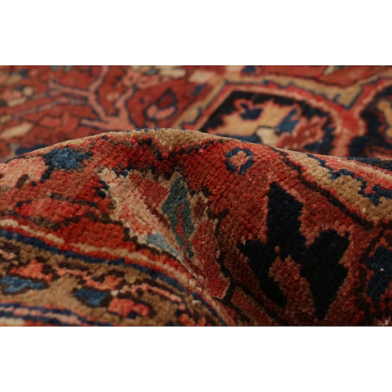 ECARPETGALLERY Hand-knotted Sarabi Red Wool Rug - 3'8 x 12'6
