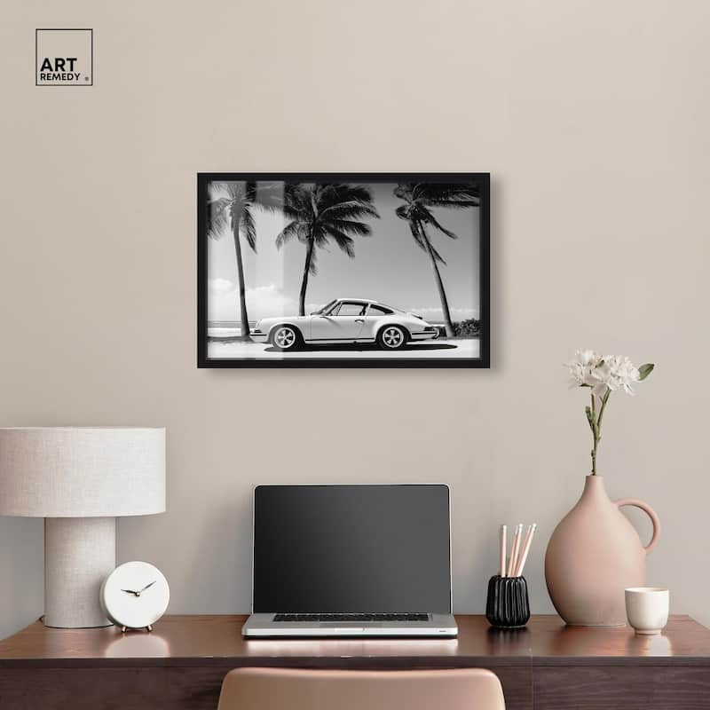 Analog Vintage Car Shadowbox by Art Remedy