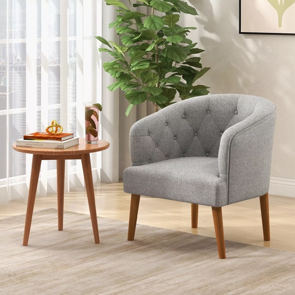 Comfy Club Armchair Single Sofa Upholstered Accent Chair