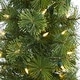 preview thumbnail 3 of 3, 50" Artificial Christmas Tree with 100 LED Lights in White Planter