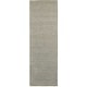 preview thumbnail 35 of 43, Style Haven Heathered Solid Hand-crafted Plush Wool Area Rug 2' 6" x 8' - Silver - Runner/Rectangle