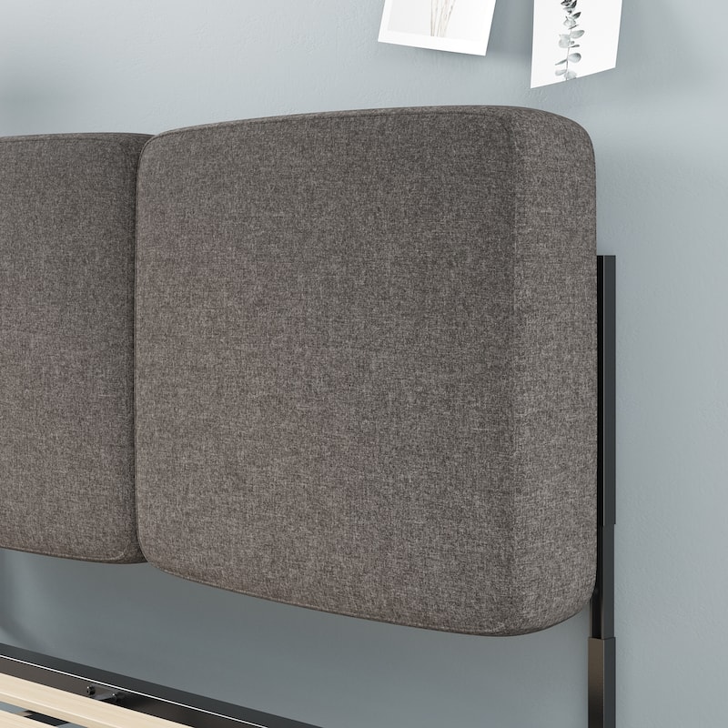 Priage by ZINUS Upholstered Cushion Headboard