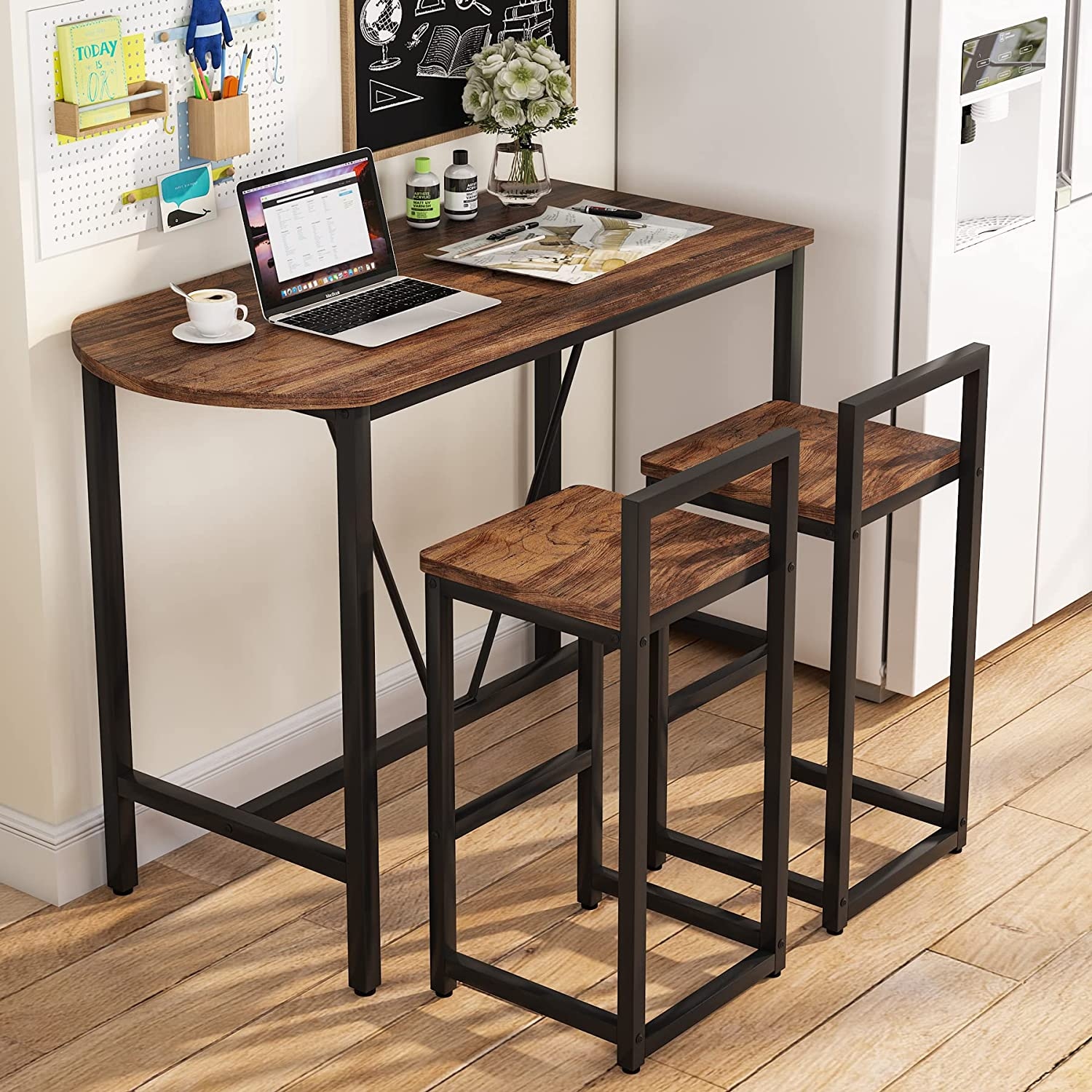 Ligon 3 piece 2025 dining set