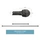 preview thumbnail 3 of 33, Adjustable Window Curtain Rod and Cap Shaped Finial