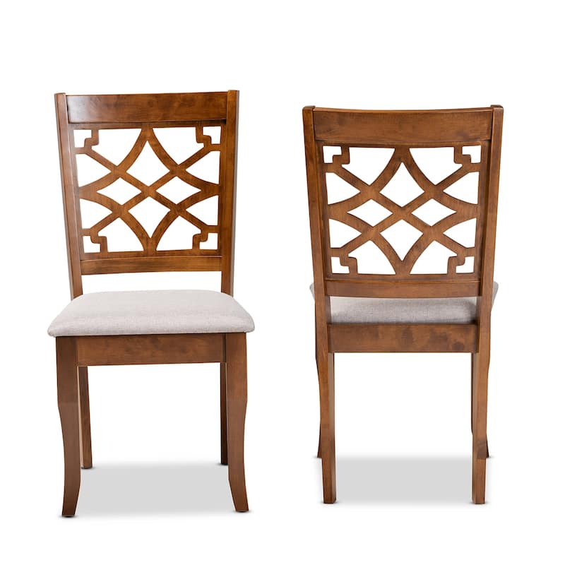 Mael Modern and Contemporary 2-Piece Dining Chair Set