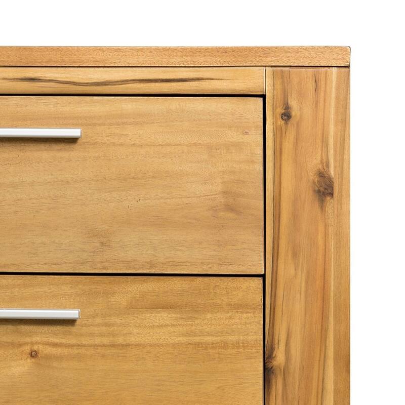 Farmhouse Solid Wood Dresser With Drawer for Bedroom