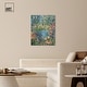 preview thumbnail 8 of 13, Art Remedy Serene Escape Gallery Wrapped Impressionism 1 Piece Canvas Wall Art /Monet And Van Gogh Inspired Art