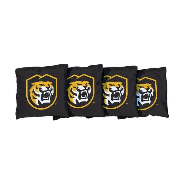 slide 2 of 3, Colorado College Tigers Black Cornhole Bags All-Weather Resin Filled