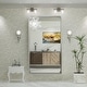 preview thumbnail 21 of 60, TokeShimi Modern Metal Frame Bathroom Vanity Wall Mirror